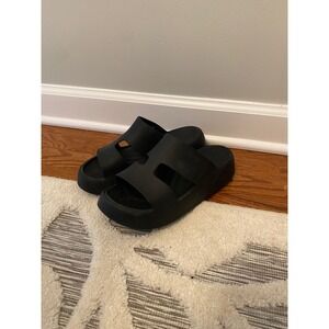 CROCS Black Slide Sandals